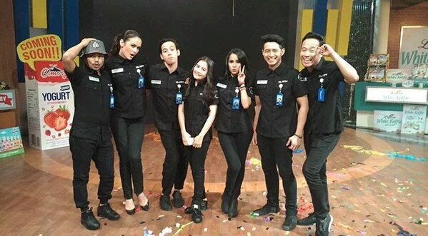 Barbie kita kalau lagi di @HappyShowTTV selalu lepas dan ii itu artis yang mudah beradaptasi sama semua pemain