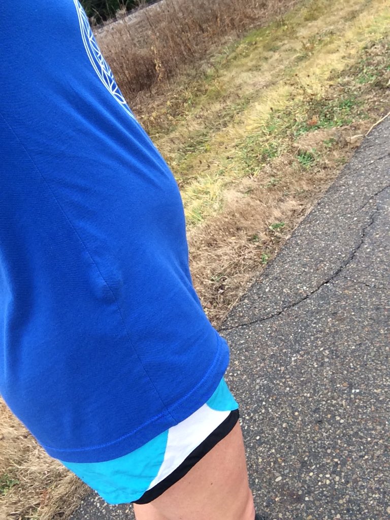 ShellzRunz's tweet photo. @jillmariecarr happening now! Shorts and a tshirt for my run! https://t.co/XST4bGhTxK