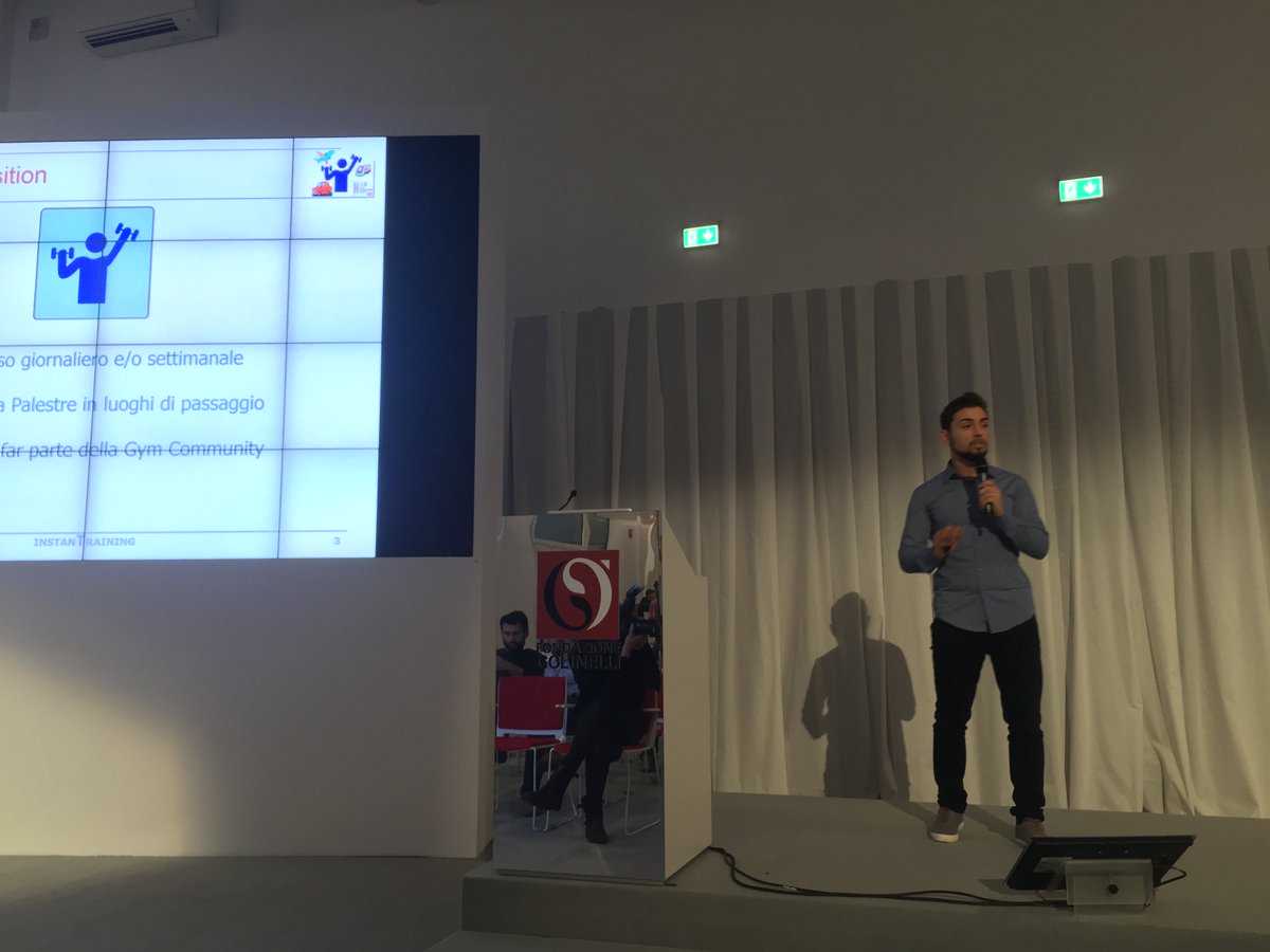 SWBologna's tweet photo. Ecco il primo pitch: ISTANTRAING #swbo2015 https://t.co/01lx2xM49C