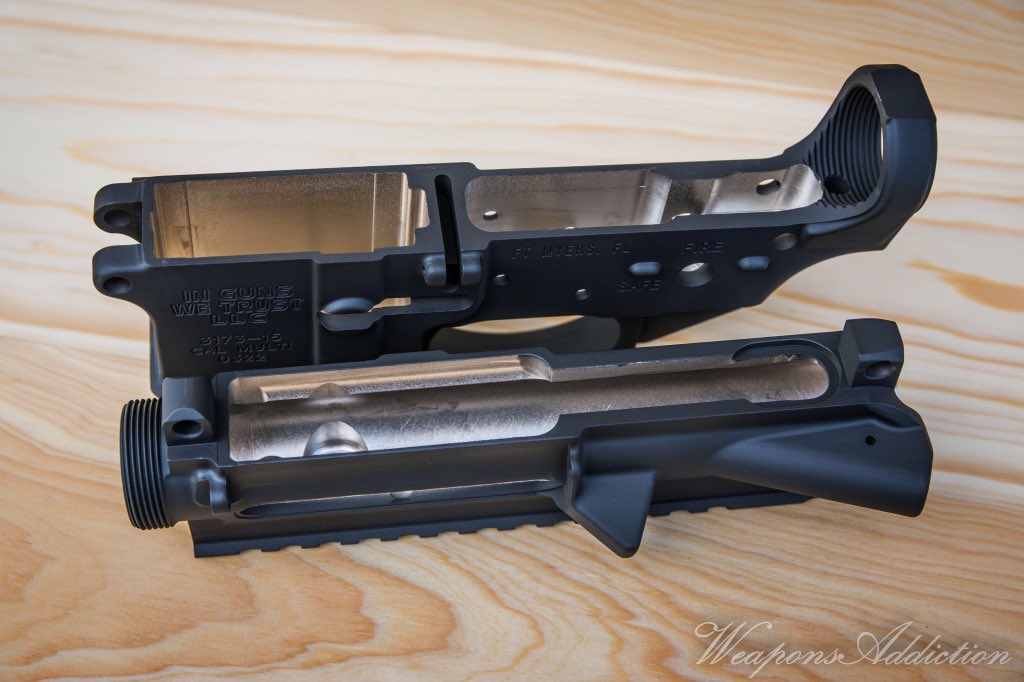 kDTactical's tweet photo. Cream on the inside, clean on the outside. Ice cream paint job. #Cerakote #AR15 #2a #gunporn #guns #2ndamendment https://t.co/NHa4Kixygz