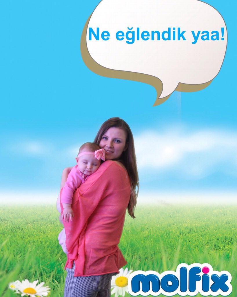 MolfixFuarda's tweet photo. Molfix ile mutlu fuar hatırası 😊😊😊 #MutluBebeklerMutluYarınlar #Molfix https://t.co/GCUSu1O2ig