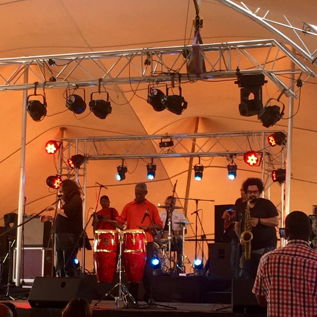 Apjill's tweet photo. #ShackSummerJazzFestival. Loving the #Legends #HiltonSchilder #MarkFransman #EldredSchilder #JackMomple. Gr8 #vibe. https://t.co/5TW8M3PPS2