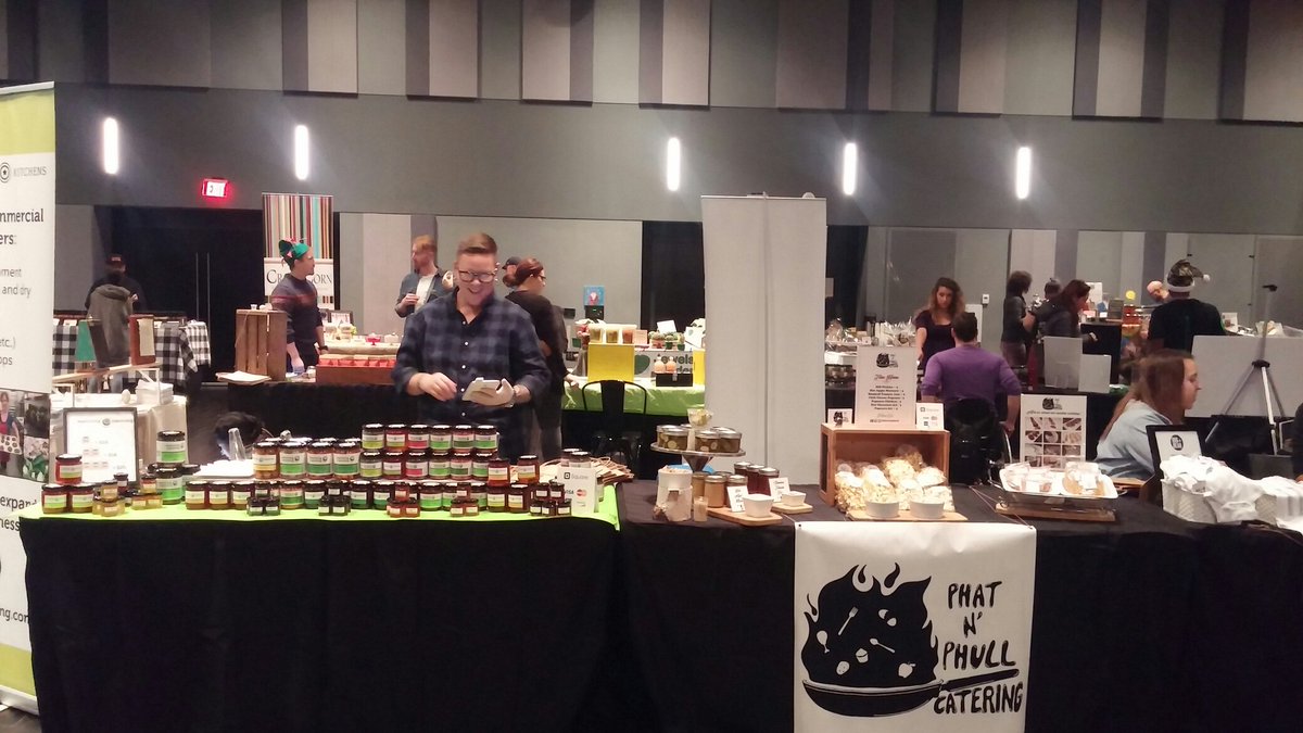 PhancyCatering's tweet photo. At @foodiesonfoot's #elfinmarket at Daniels Spectrum with @manningcanning from 11-7! #ultimatefoodie https://t.co/TnlQUo20lF