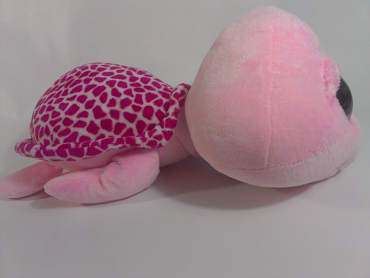 pink stuffed turtle