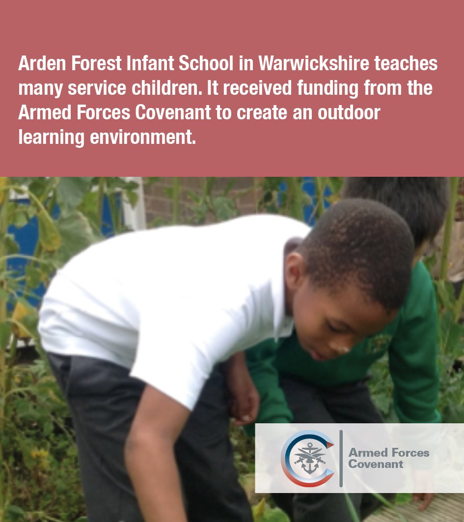 DefenceHQ's tweet photo. Armed Forces Covenant provided learning facilities for service children #SaluteOurForces https://t.co/N7ZhQgYQzA https://t.co/C2oRwgYjLC