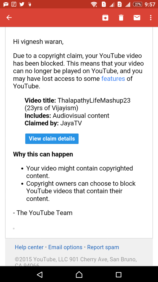 VigneshGeni's tweet photo. My video has been blocked by jayatv 😭😭 it's my hardwork how to unblock this @FandomNishvetha @Velu__VJ @bunbaby_VJ https://t.co/TQJxXho4IX