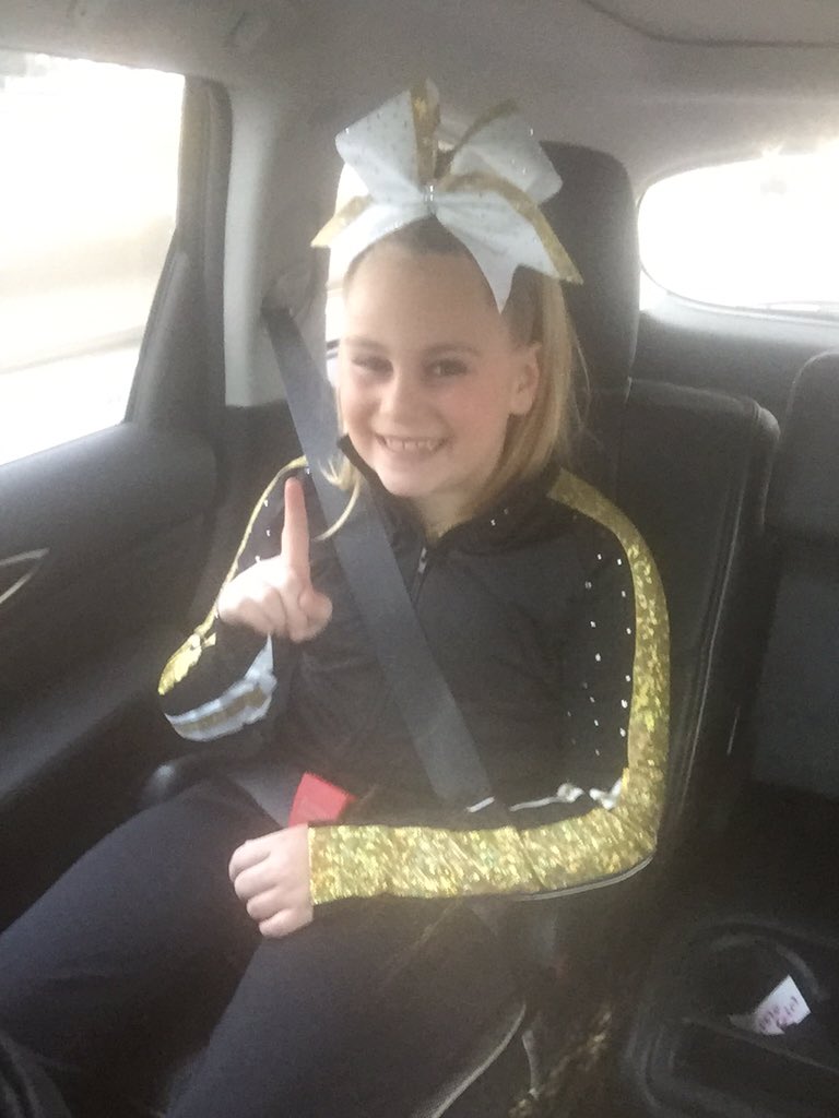 MelanieHousel's tweet photo. Getting ready to be a part of a gold rush!!!! #goldrush #SpiritCelebration #lightemuptorch @ChampionCheerAS https://t.co/sEfjazImoR