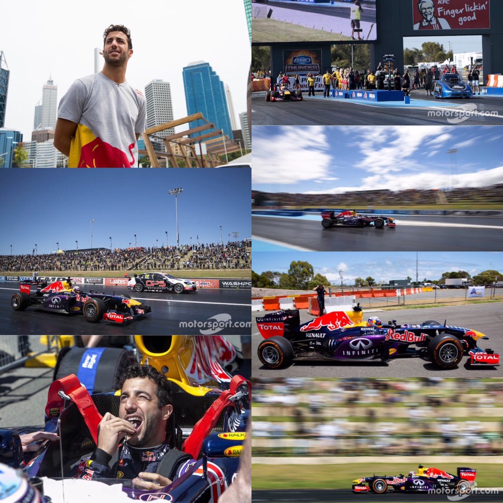 andersonlaura12's tweet photo. Daniel Ricciardo #PerthSpeedFest https://t.co/b9ezLbYliI