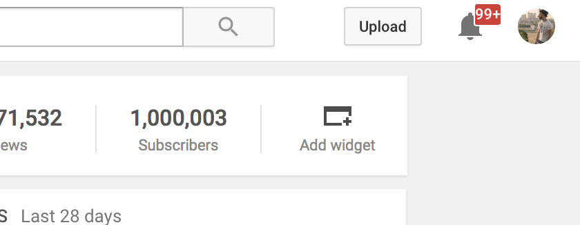 omgAdamSaleh's tweet photo. 1 MILLION SUBSCRIBERSS!! THANK YOU ALLAH SO SO MUCH! THANK U ADOOMYGANG &amp;TO EVERYONE WHOS BEEN ON THIS JOURNY W/ ME https://t.co/7Il69dfWzw