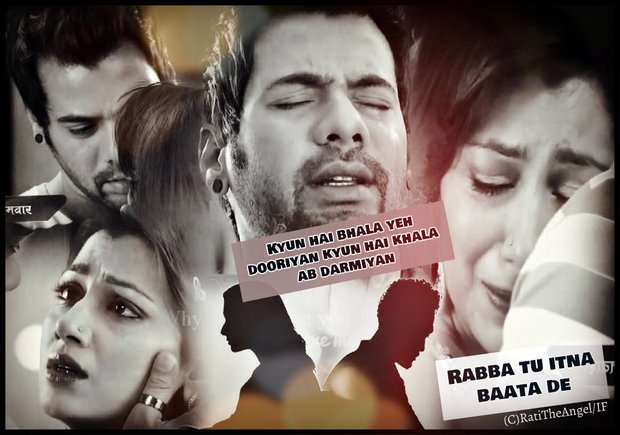 RatiTheAngel's tweet photo. kyun hai bhala yeh dooriyan #AbhiGya @SHABIRAHLUWALIA @sritianne @TeamShabirA @Kumkum_SP @AhluwaliaWeb https://t.co/9p40eyEh4L