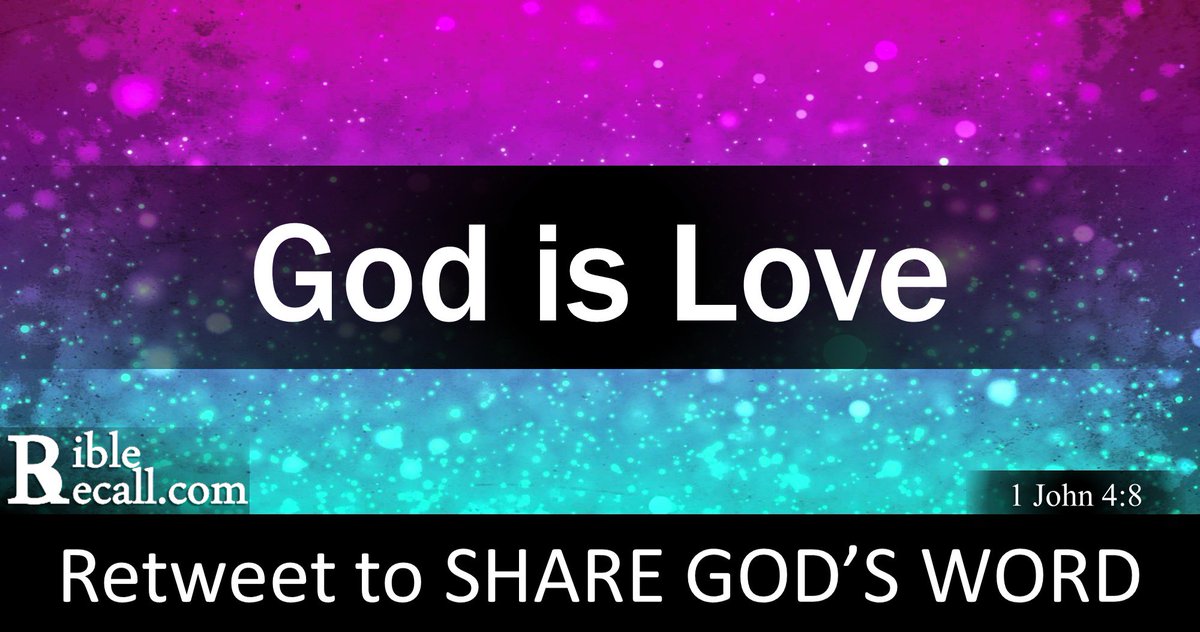 BibleRecall's tweet image. #God is #Love!
Learn more about the #Bible:
Visit BibleRecall.com