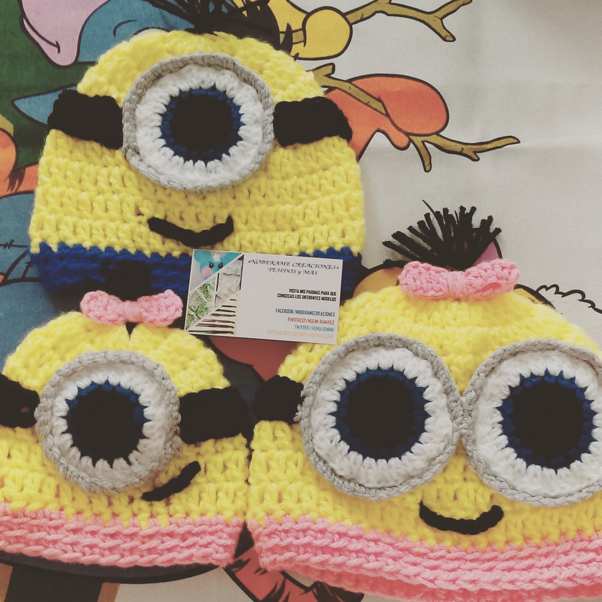 chulismimi's tweet photo. Llego la invasión de Minions a #noberamecreaciones https://t.co/dlebiOlzp1
