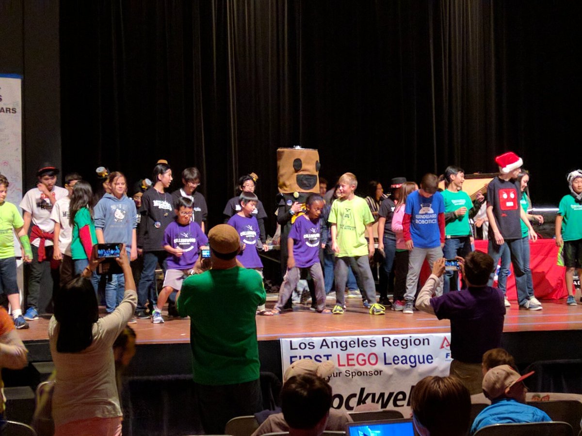 Competition over, dance time! #omgrobots