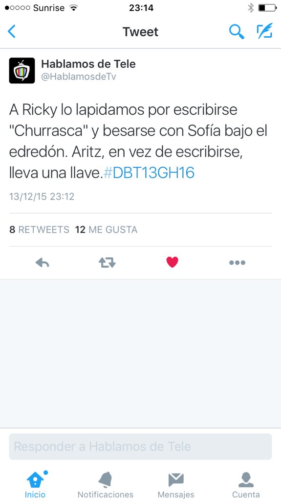RoseroMnica's tweet photo. Mira Ricky esto es verdad @_GH16Ricky_ https://t.co/jxlRUFrWqX