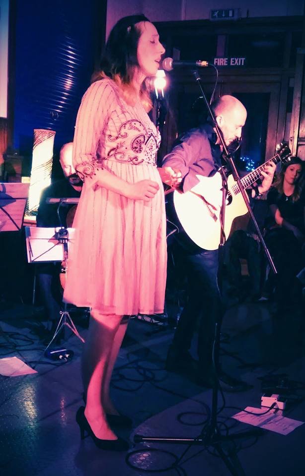 parentmusic's tweet photo. Pic from our pop up gig in a former #natwest bank in #salford last night. #reclaimingthespace #grassrootsmusic https://t.co/sGsYFzThB9