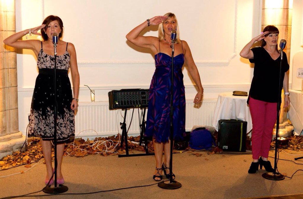 ritzybelles's tweet photo. We had a great time at Dom and Emily's wedding. Singing at @AlvertonHotel X https://t.co/cLXPLVH7Zd