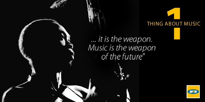 MTNNG's tweet photo. Here is what the legend had to say about music, tell us #OneThingAboutMusic #SharingIsGood #MusicIsTheKey https://t.co/rweBXIgd2Z
