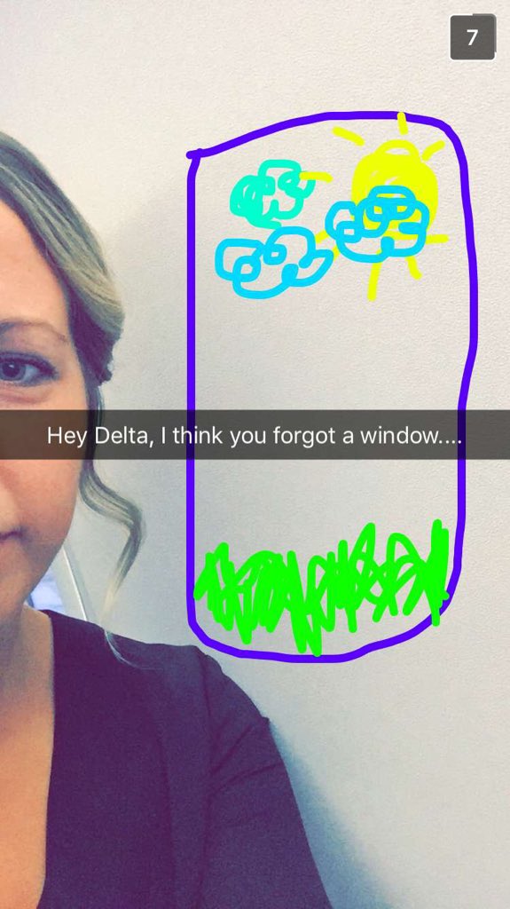 amberger_22's tweet photo. Hey @Delta I think you forgot something in my window seat.... https://t.co/9MbZh1WeCl