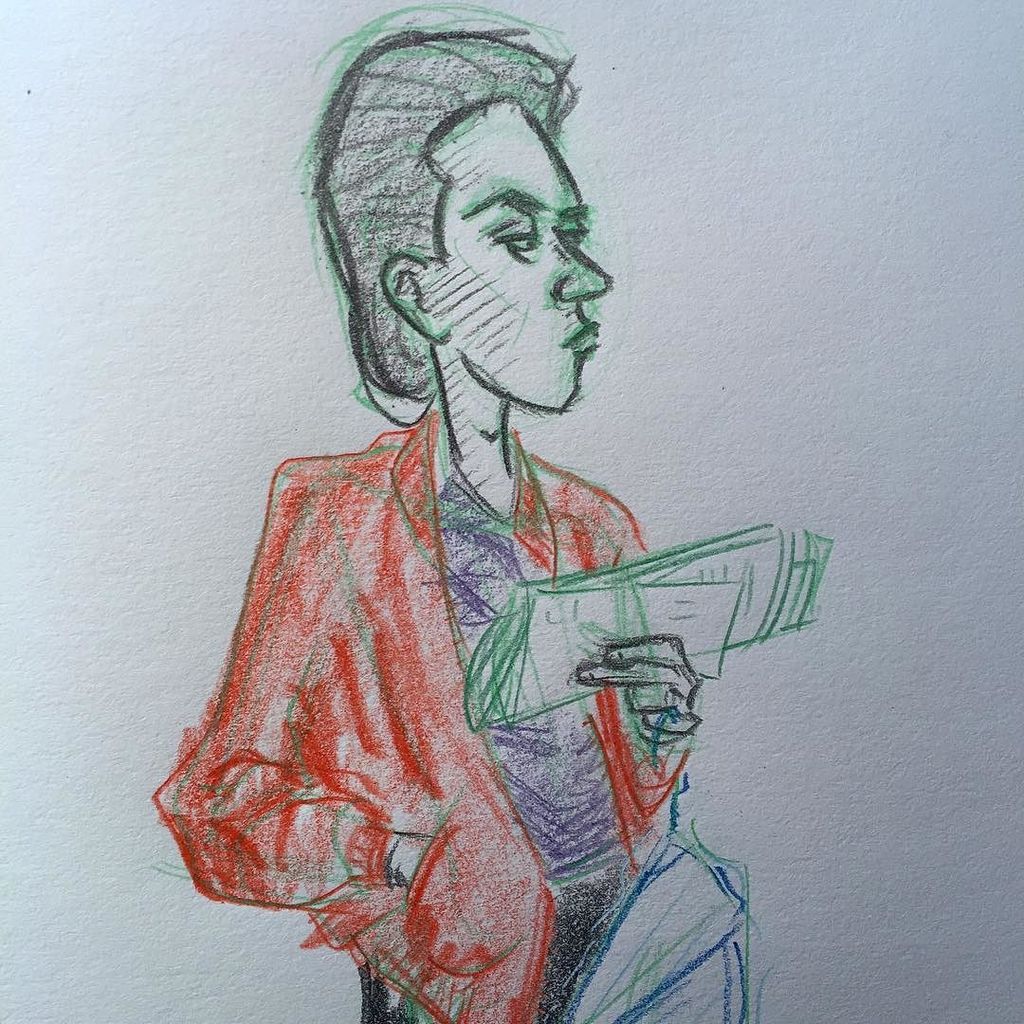 GNordquist's tweet photo. #jerryseinfeld #cartoon #drawing #seinfeld #doodle #prismacolor https://t.co/OyU21SakHl https://t.co/wOOhRczaTR