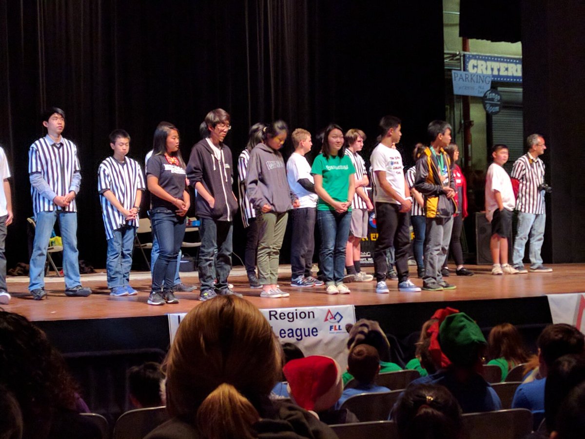 Recognizing our phenomenal student mentors. Thank you Justin and Vicky for all that you do. #omgrobots