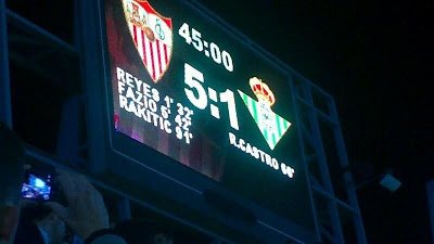 La historia de los derbis sevillanos...
