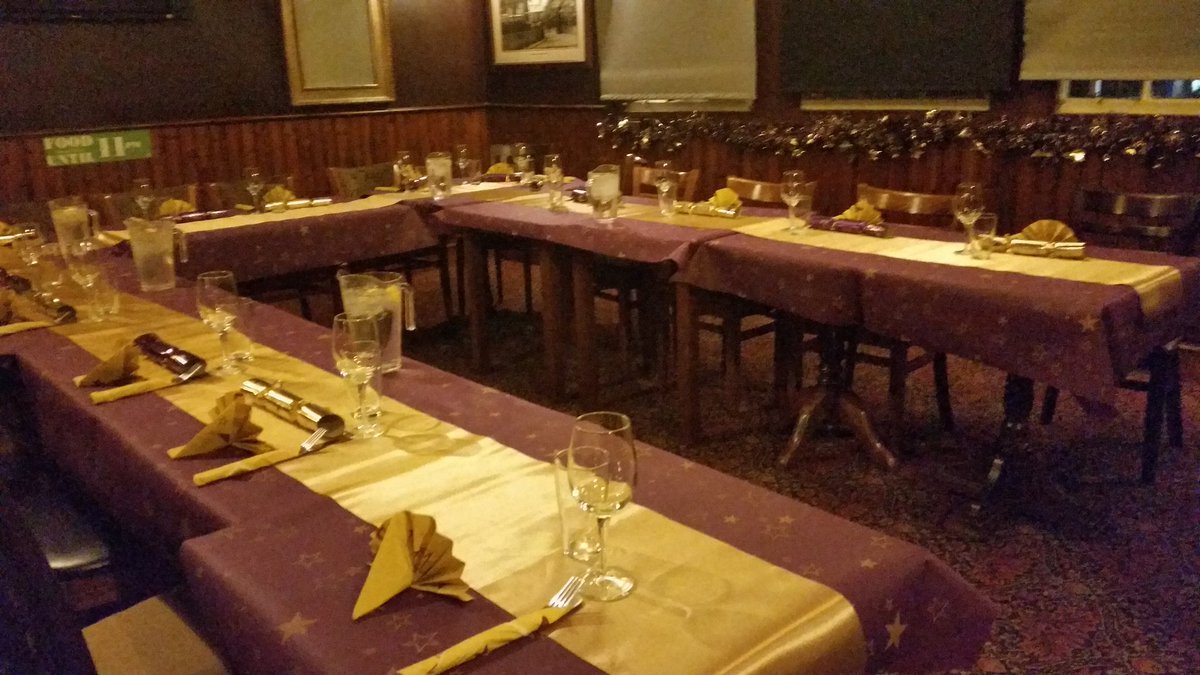 Christmas time at The Three Hulats! #christmas #party #thethreehulats