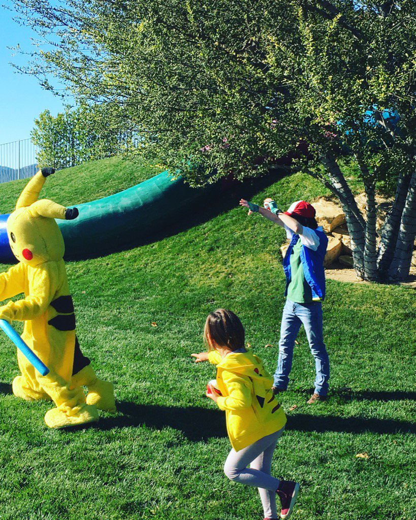 Sunday morning breakfast with Pikachu.