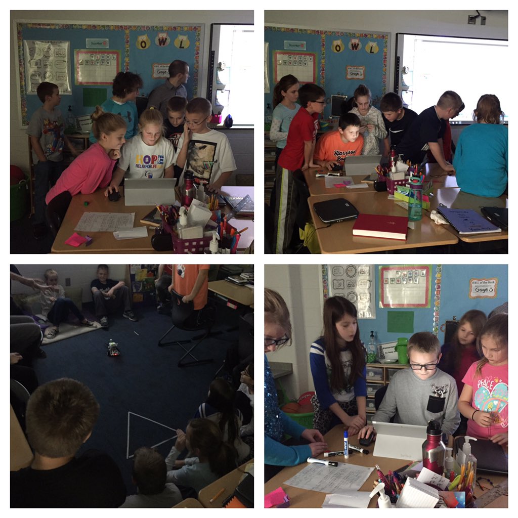 kbwhitesides's tweet photo. Wrapped up #hourofcodeattsc on Fri. with programming robots to do a certain task with a guest speaker!@WYEPrincipal https://t.co/MkuIBPxL8Q