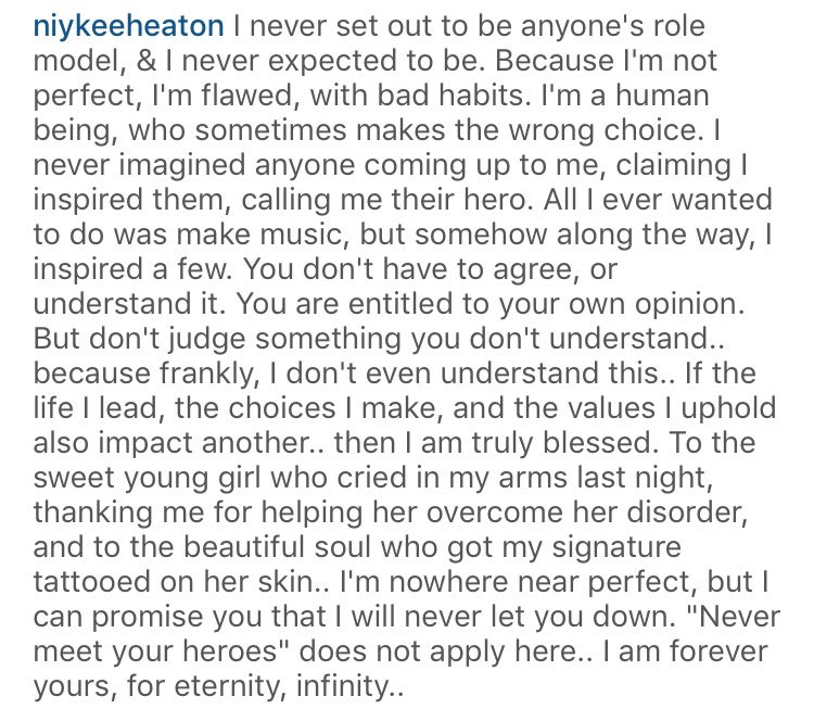 We love you @NiykeeHeaton #OurFearlessLeader #NBK 💋