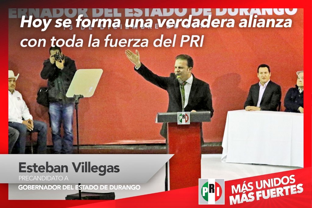 RicardoMCorral's tweet photo. Hoy el PRIismo de #Durango muestra Fuerza y Unidad junto a nuestro amigo @EVillegasV. #VamosJuntos https://t.co/pfbzTauiRT