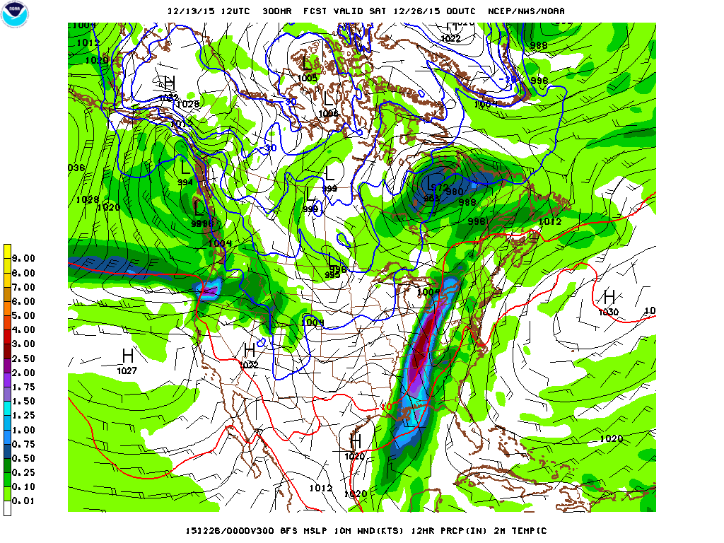 NWSKansasCity's tweet photo. Itโs the #12daystoXmas! Hereโs what one model is forecasting for Christmas. More info: https://t.co/cinmjgfh5M https://t.co/0Qr4cJBlDz