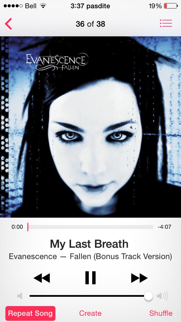 To celebrate Amy Lee\s birthday, I\m listen to Evanescence throughout the day. Happy birthday !   