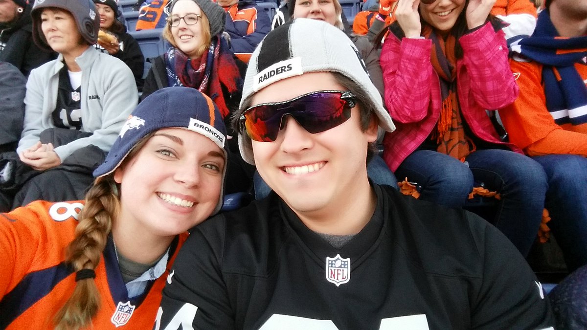 maggiehooks's tweet photo. #OAKvsDEN united! https://t.co/Q5oPIr5wBc
