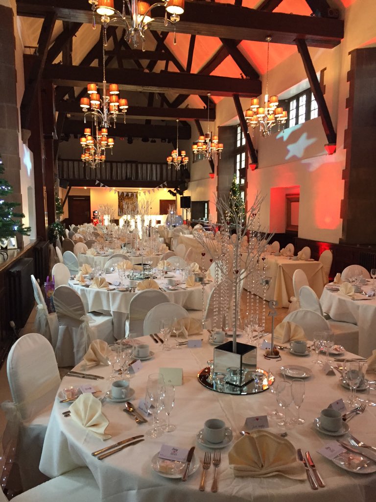 Risley_Hall's tweet photo. Winter weddings #Christmas #wedding #snow https://t.co/kwYCOwADIW