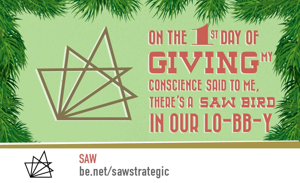 SAWstrategic's tweet photo. Santa Conscience is coming to town ... #santaconscience #12daystogive https://t.co/a4xiivbFXM https://t.co/c8VFK4CozN
