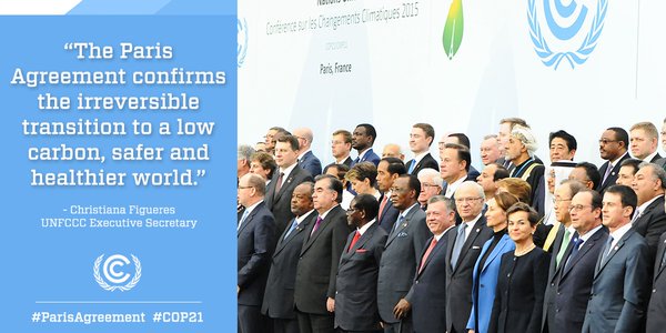 UN's tweet photo. 195 nations have risen to the challenge of climate change: https://t.co/IiJhzVgbSk  #ParisAgreement #COP21 https://t.co/u8Z19N52p8