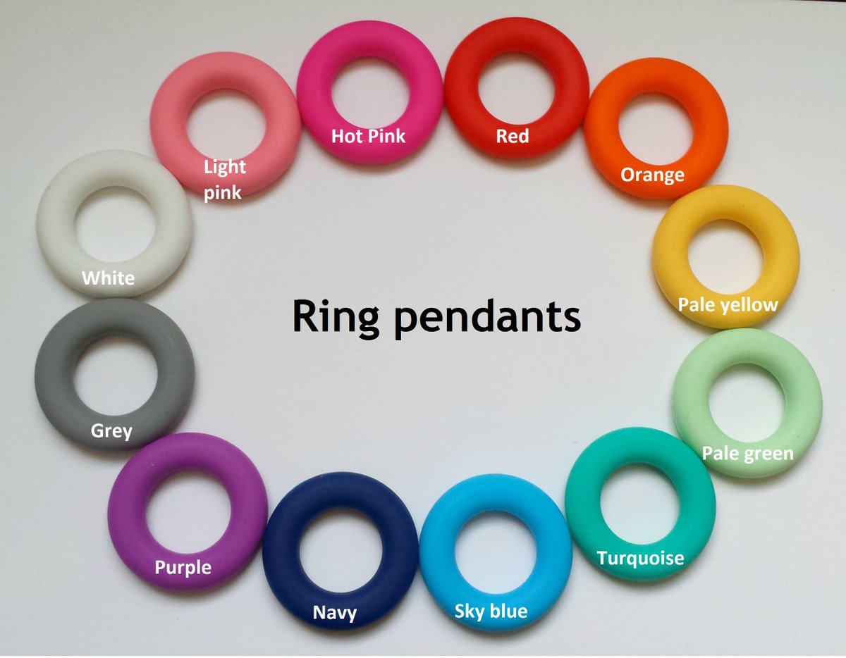 Oojamabobs's tweet photo. Chewy ring, only £6.99 on cord; £8.99 on lanyard, choose from 100 designs! #autism #sensory https://t.co/DZ5VzhgzuC