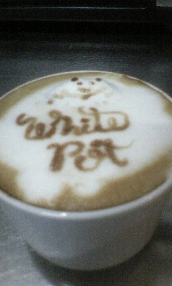 Coffee art @cafewhitepot