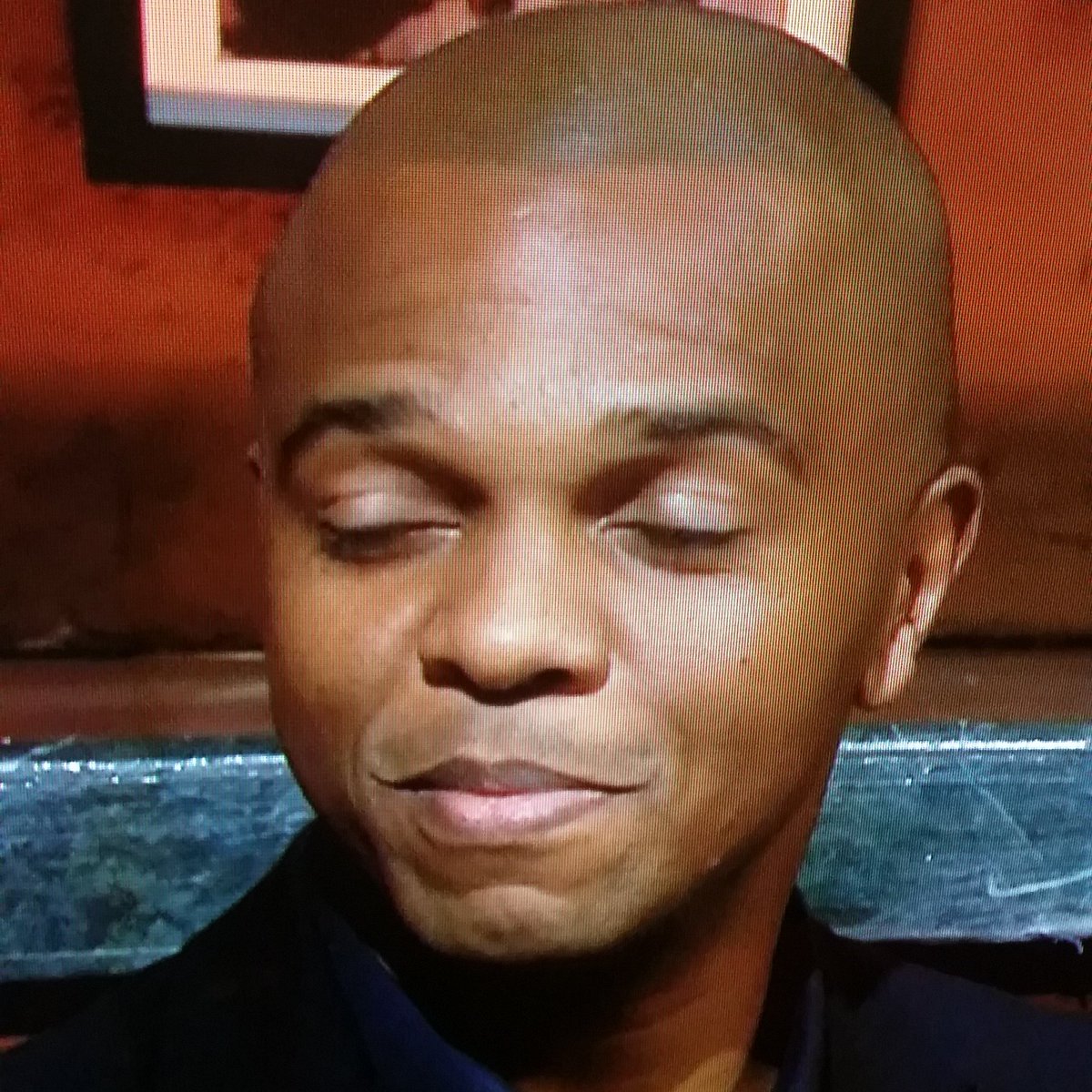 RobertFullStop's tweet photo. Why has @QuintonFortune got a moustache for a lip? #moustacheyouaquestion https://t.co/MIKAOwg66u