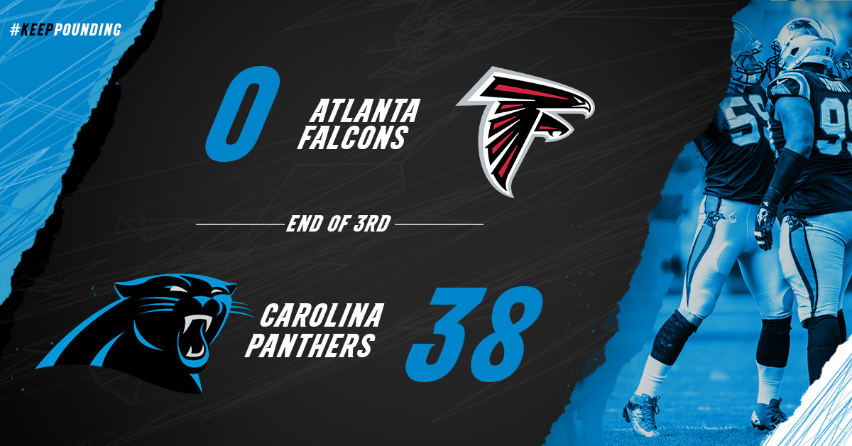 Carolina Panthers on Twitter "One. Quarter. Left. ATLvsCAR https//t