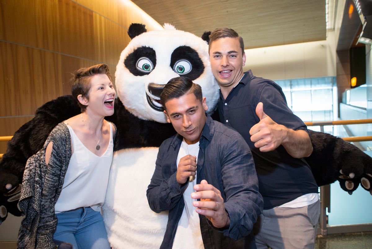 More #Po, #Toothless and #DreamWorks magic from our exhibition opening on Saturday. Photos: Kate Whitley © Te Papa