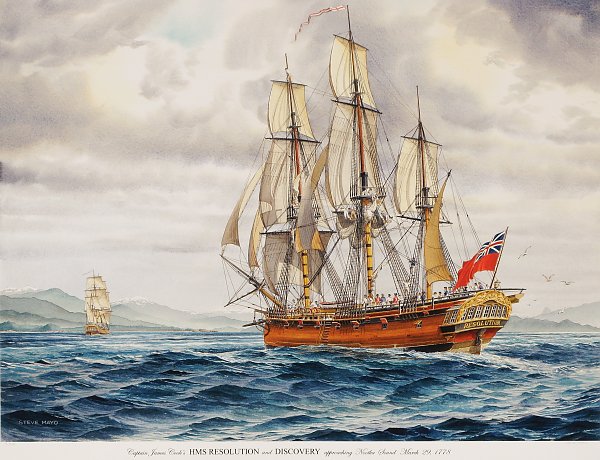 AlohaOtherSide's tweet photo. February 1776: Just recomissioned my old ship HMS Resolution. #oldisthenewnew ?? https://t.co/BiKghjSsYe