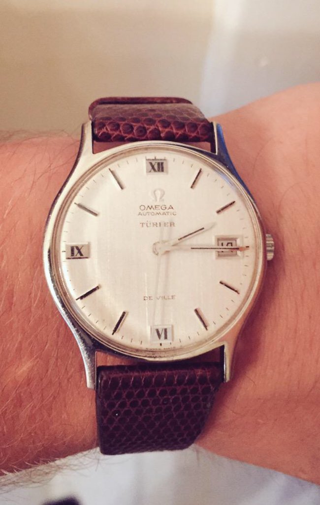 TheHorologyPad's tweet image. For Sale: Omega De Ville Co-Signed Turler $525