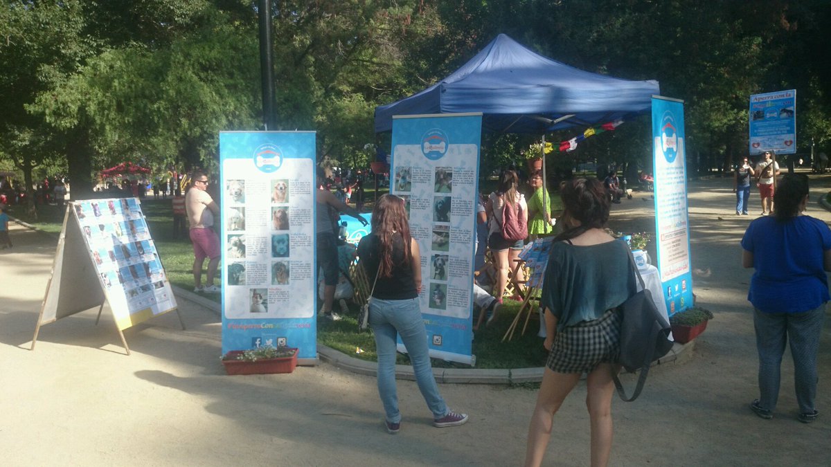 La #Quiltreton sigue colectando fondos en el Parque Forestal. Ven y #aperra, entre todos podemos. Muchas #Guau-cias.