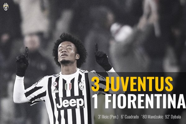 juventusfcid's tweet photo. FT #JuveFiorentina 3-1. Enam kemenangan beruntun di @SerieA_TIM dan naik ke posisi empat. Bravi ragazzi! #FORZAJUVE https://t.co/Kqho11oIez