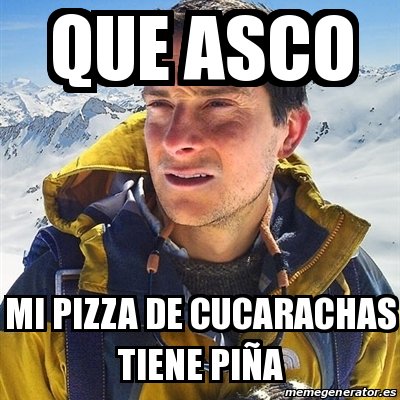 xxdelarosa's tweet photo. Durísimas declaraciones del último superviviente sobre la piña en la pizza. https://t.co/Tx2K5tRl9n