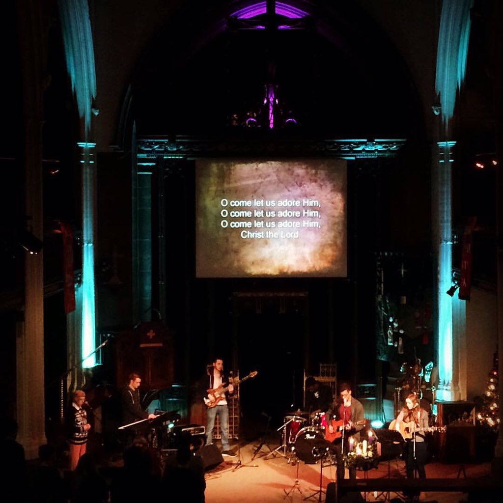 Room1Project's tweet photo. Josh beasting the carols tonight! #godislove #blessed #song #peace #church #loved #hope #room1project #worship https://t.co/ITY0mUzeK4