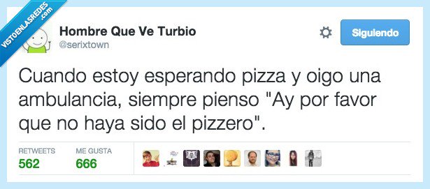 Rezo para que llegue a salvo a casa. La pizza, digo por <a href="/serixtown/">Serix</a> vistoenlasredes.com/twitter/rezo-p…