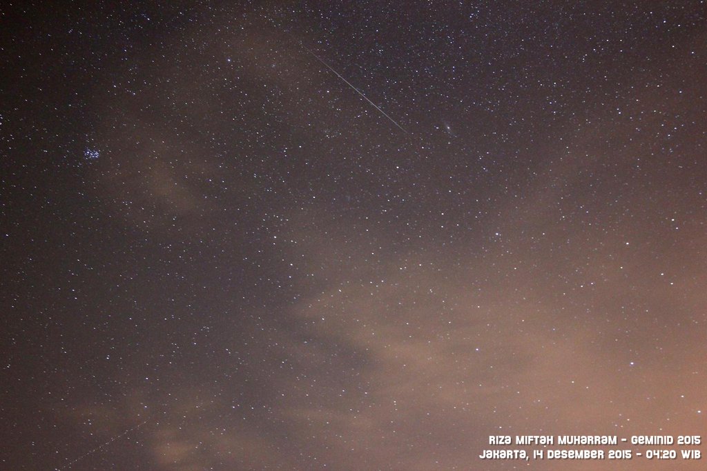 infoAstronomy's tweet image. Karena berawan, kami hanya mendapat 33 meteor Geminid semalaman tadi. Bagaimana hasil pengamatanmu?
