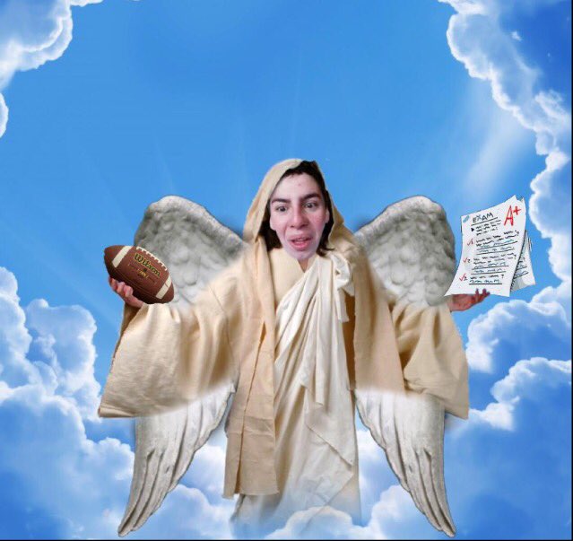 HHS_Photoshop's tweet photo. Noah the Saint? https://t.co/iDMfltpwXY